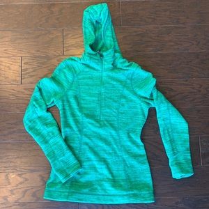 Brand new zella quarter zip fitted sweatshirt